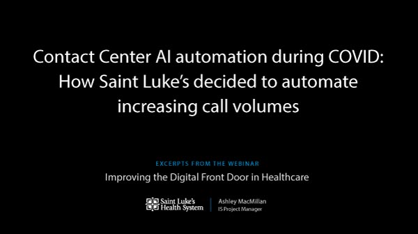 st lukes customer journey